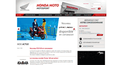 Desktop Screenshot of motosport.fr